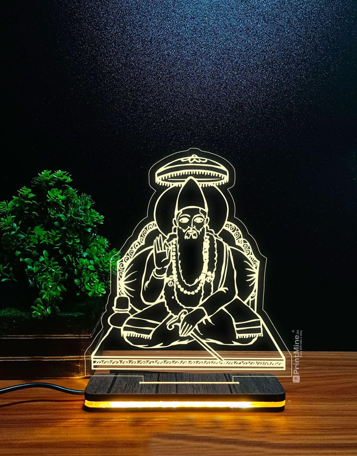 Kabir das ji Small base 3D Illusion Lamp - PrintMine Main