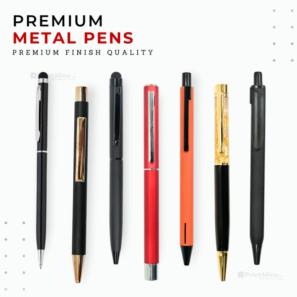 Premium Metal Pen | With Your Name Engraved | PrintMine.in